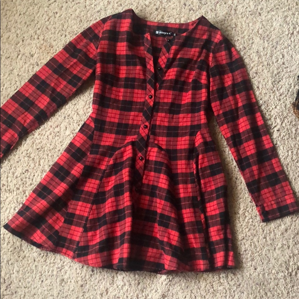 Flowy mini dress